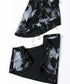 Deconstructed Safety Pin Print Skirt